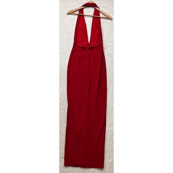 NWT TOBI Gala Red Maxi Dress, Size XS - Picture 13 of 16